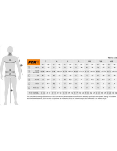 Fox khaki camo winter suit talla L