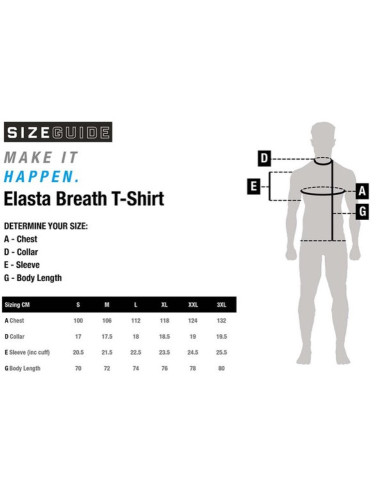 Nash happen coordinales t-shirt black talla S