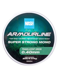 Nash armouline super strong mono green 0.40mm 20lb 1000m