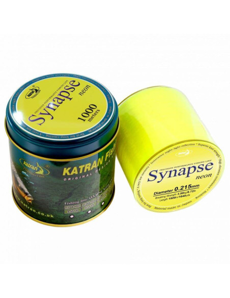Katran SYNAPSE neon 0.23mm 9.55lb 1000m