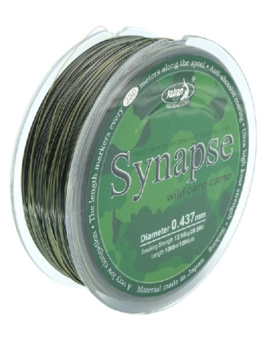 Katran SYNAPSE wild carp camo 0.37mm 28.5lb 1000m