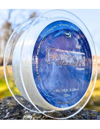 Katran fluorocarbon coated FUSION 0.40mm 25lb 1000m