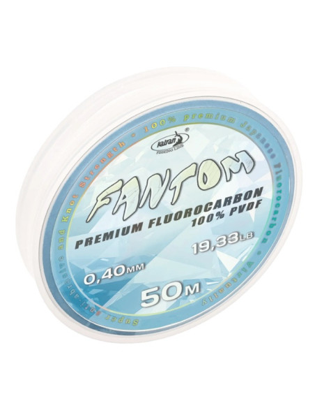 Katran fluorocarbon 100% FANTON 0.40mm 19.33lb 50m