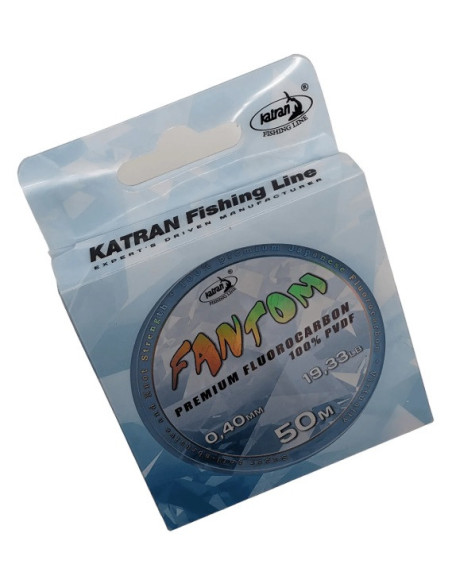 Katran fluorocarbon 100% FANTON 0.50mm 29.73lb 50m