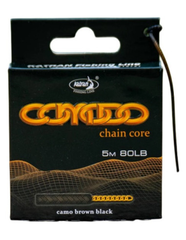 Katran chain core COMODO camo brown 80lb 5m