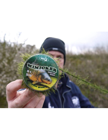 Katran braided hook links MIMICKER 35lb 10m