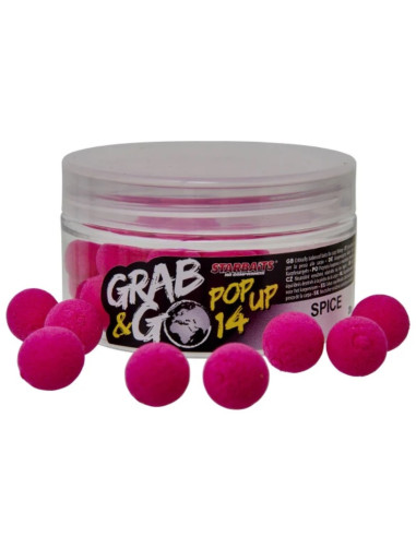 Starbaits global pop-ups spice 14mm 20gr