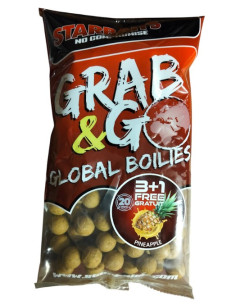 Starbaits boiles grag&g pineapple 20mm 800gr