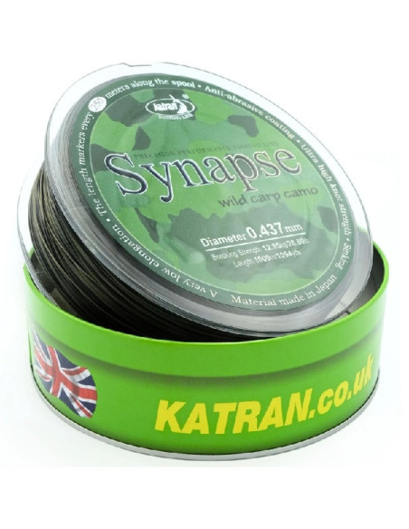 Katran SYNAPSE wild carp camo 0.30mm 16.8lb 1000m