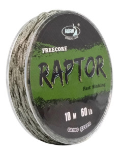 Katranfree core RAPTOR camo green 60lb 10m