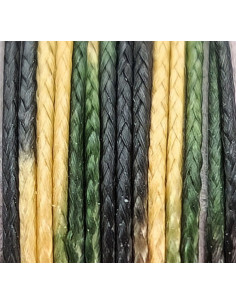 Katran duo braided hook links CAPTURA camo 30lb 20m 2