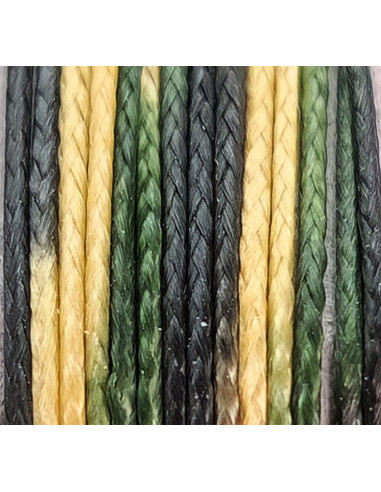 Katran duo braided hook links CAPTURA camo 30lb 20m