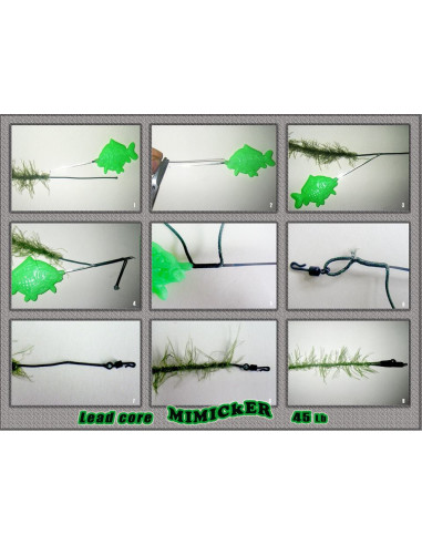 Katran leadcore MIMICKER 45lb 10m