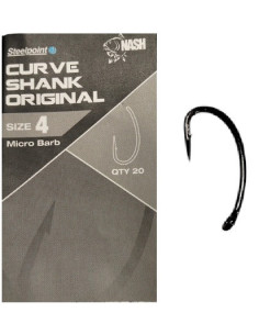 Nash curve shank original acero nº4 20unds 2