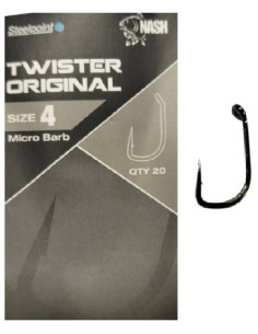 Nash twister original acero nº4 20unds 2