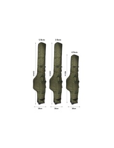 Carp spirit magnum multi sleeve 12" 3 rod 2