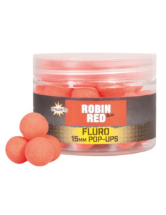 Dynamite baits pop-up fluro robin red 15mm