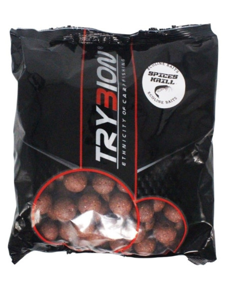 Trybion ecoline boilies spices krill 18mm 1kg