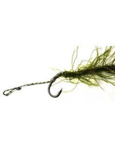 Carpspot weed hooklink green 35lb 10m 2