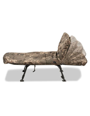 Nash indulgence 4 leg junior sleep system camo