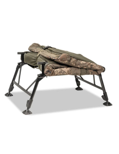 Nash indulgence 4 leg junior sleep system camo