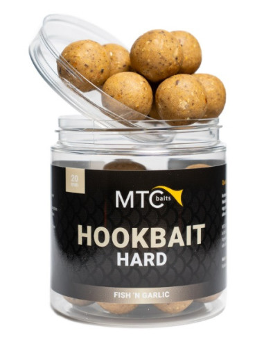 MTC baits hookbait hard fish garlic 24mm