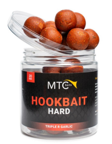 MTC baits hookbait hard triple R garlic 20mm