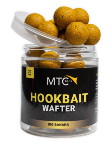 MTC baits hookbait wafter big banana 20mm