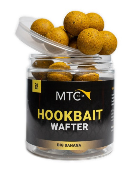 MTC baits hookbait wafter big banana 20mm