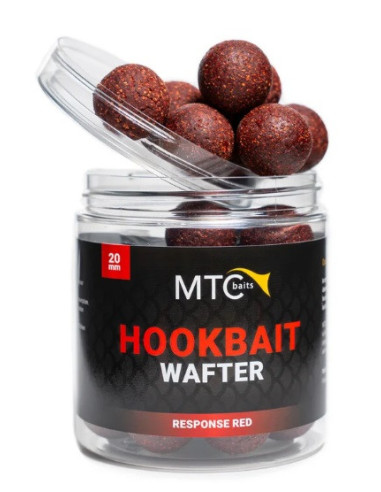 MTC baits hookbait wafter response red 20mm