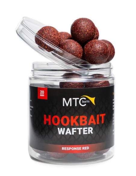 MTC baits hookbait wafter response red 20mm