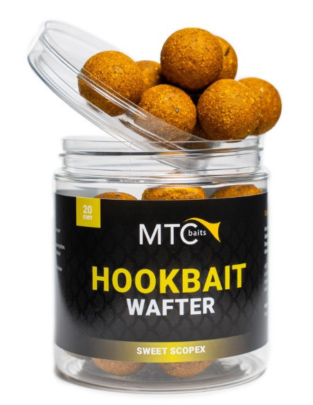 MTC baits hookbait wafter sweet scopex 20mm