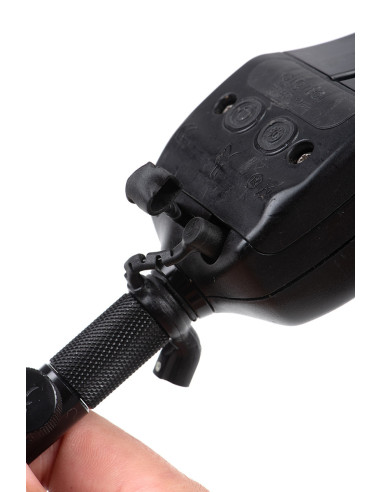 Fox black label dumpy halo bobbins red