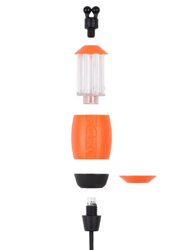 Fox black label dumpy halo bobbins green