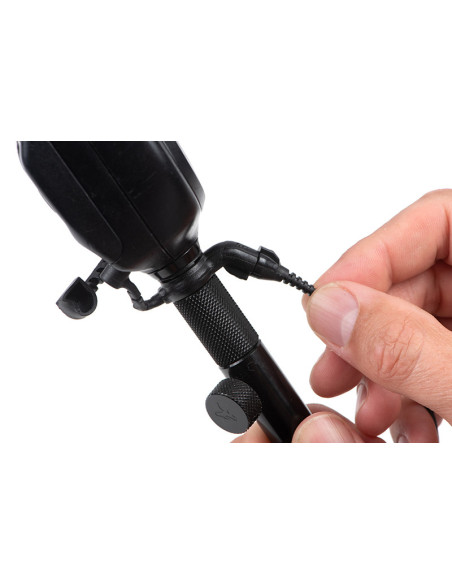 Fox black label dumpy halo bobbins green