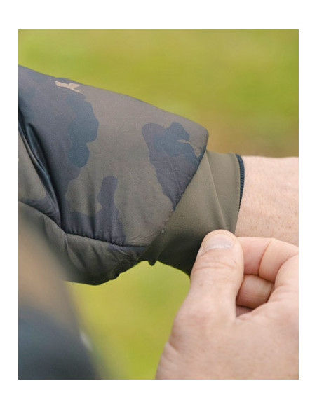 Korda insulated hooded jacket dark kamo talla L