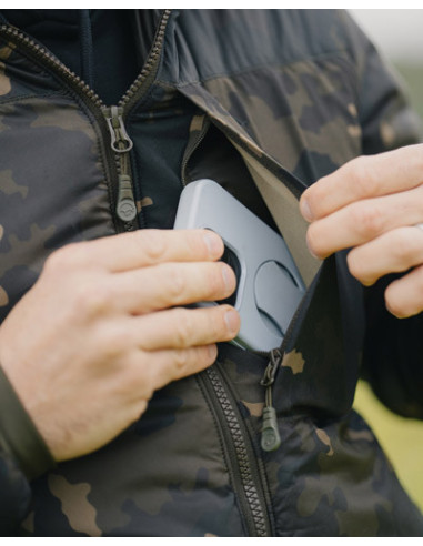 Korda insulated hooded jacket dark kamo talla XL