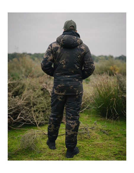 Korda insulated hooded jacket dark kamo talla XL