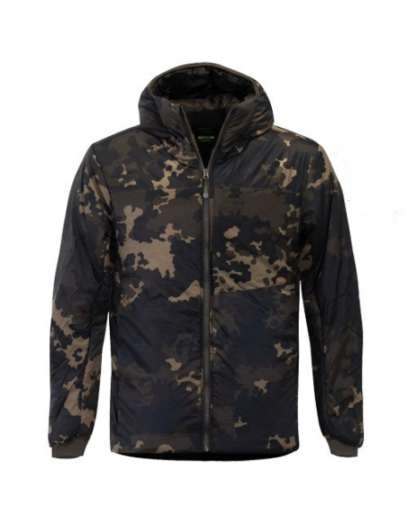 Korda insulated hooded jacket dark kamo talla XXXL
