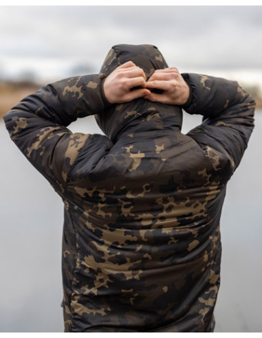 Korda insulated hooded jacket dark kamo talla XXXL