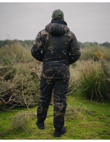 Korda insulated hooded jacket dark kamo talla XXXL