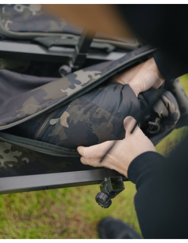 Korda insulated hooded jacket dark kamo talla XXXL