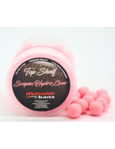 Massive baits pop-up scopex hydro liver 14mm 200ml