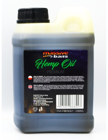 Massive baits liquid hemp oil 1000ml