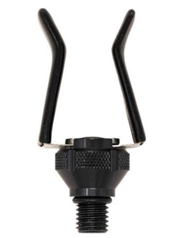 Solar black-lite centre-loc adjustable black rest mini