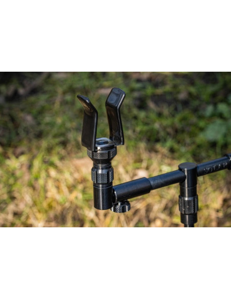 Solar black-lite centre-loc adjustable black rest mini