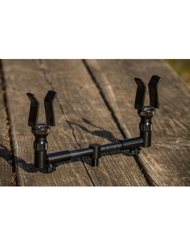 Solar black-lite centre-loc adjustable black rest mini