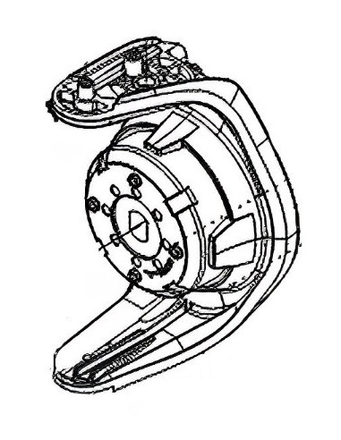 Shimano rotor ultegra 14000 XTE/SPOD (10S0M)