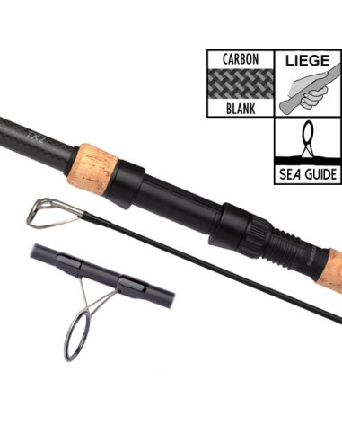 Shimano caña TX-2A carp cork 10" 3lb 2pc