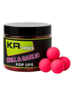 Krom quality pop-ups krill garlic rosas 15mm